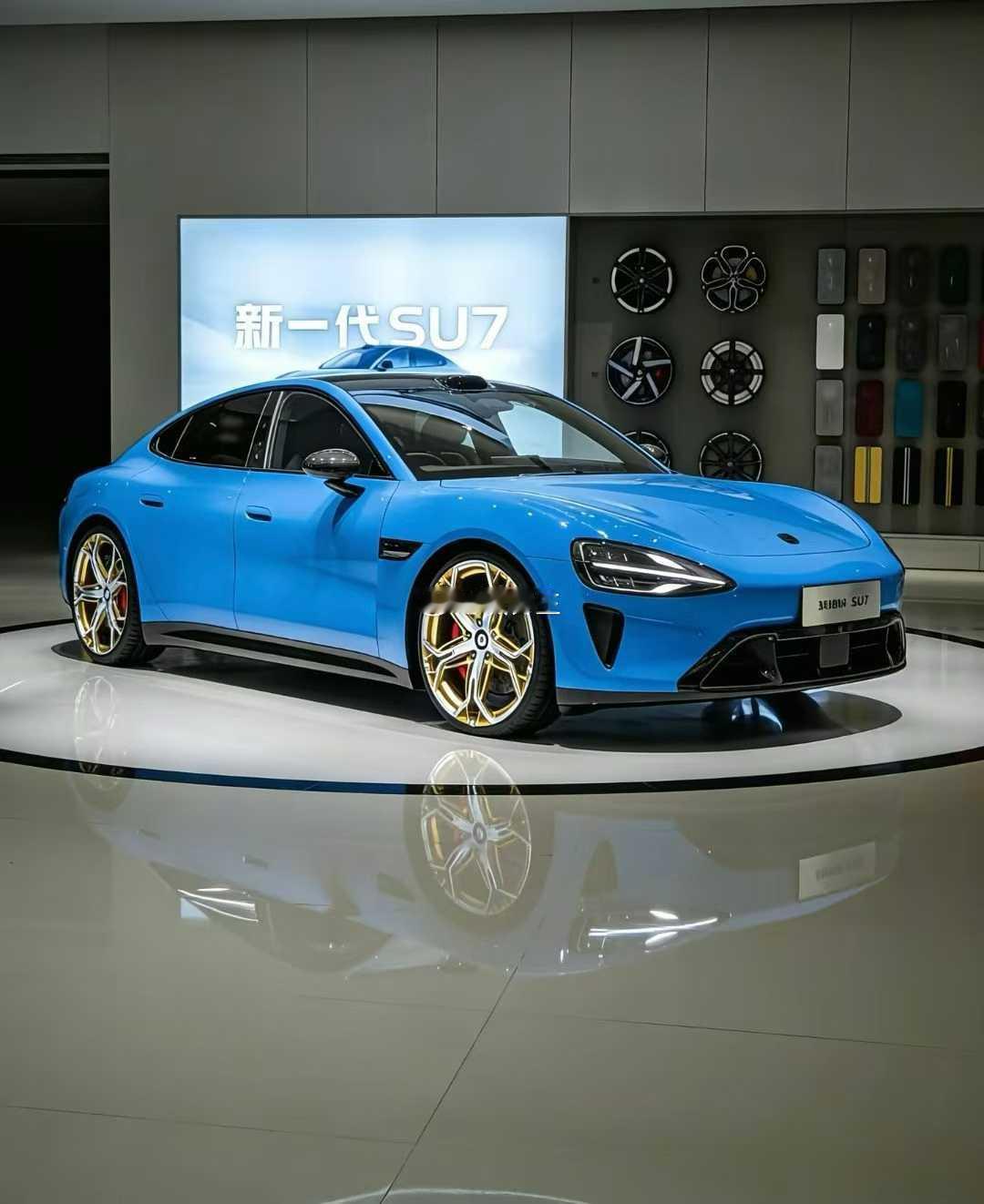 新款小米su7轮毂，有喜欢的吗定制安排！