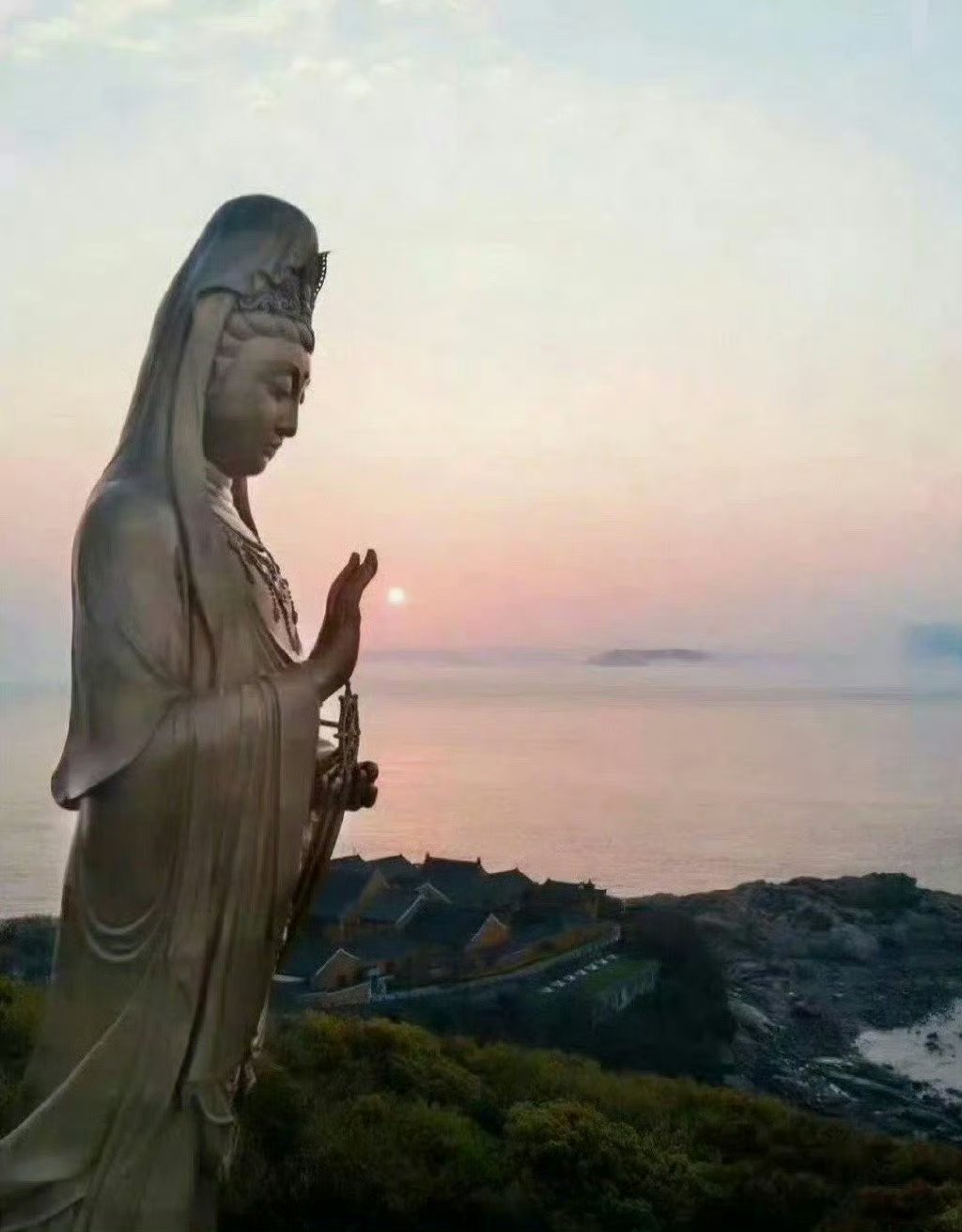 普陀山观音，刷到请不要无视，评论很灵!!