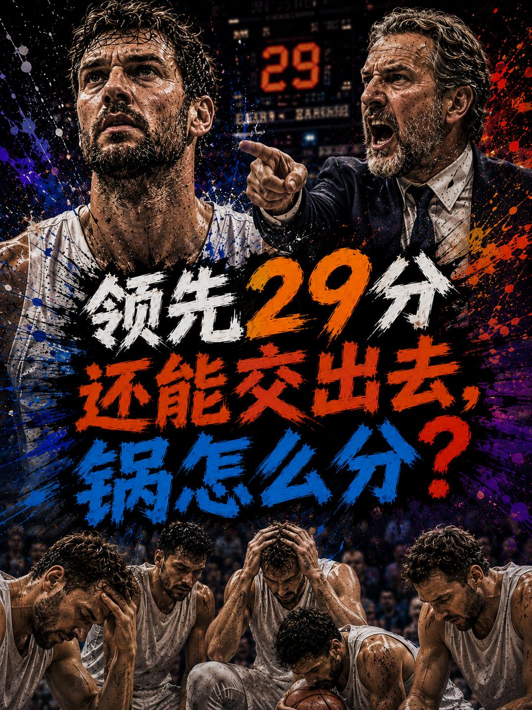 马刺队被名宿怒批真的很冤？他们在赛场上真的尽力了吗？否则他们为什么会在领先29分