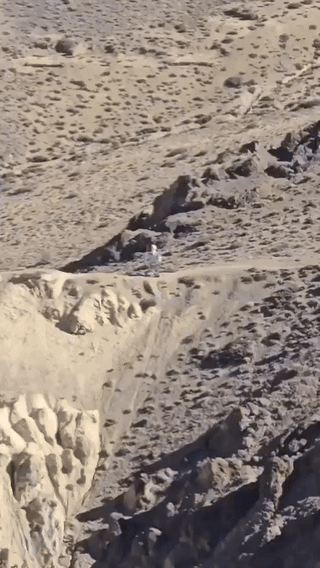 网传一段中印边境的视频悄然走红，画面中印度网民发现我方边境线内有机器人站岗，竟毫