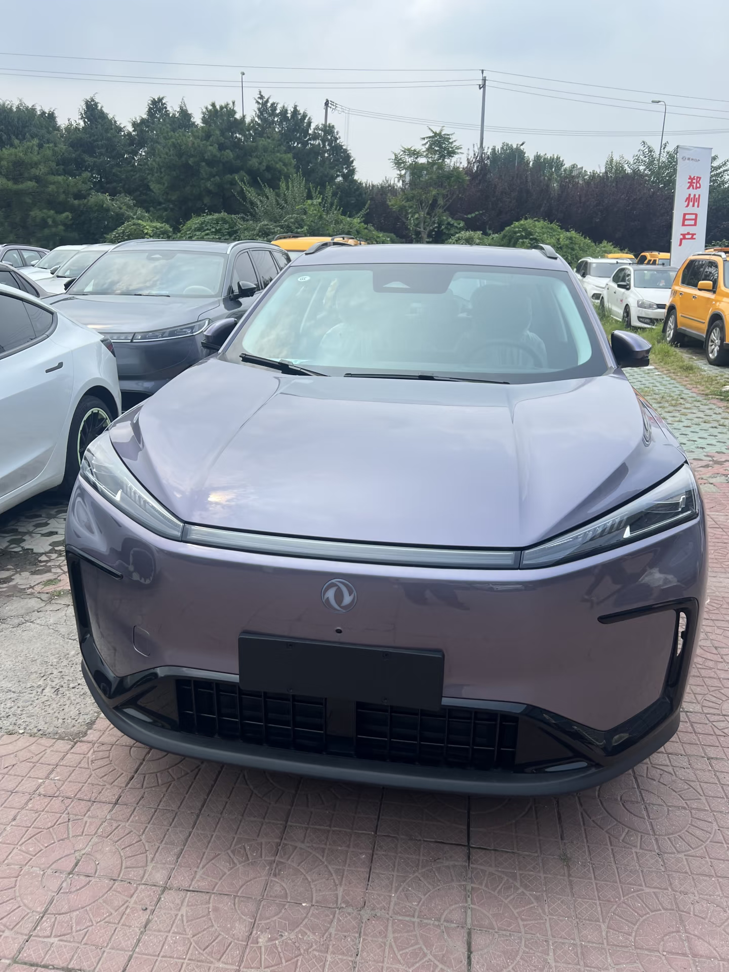 这次是去东风风神4S店试的L8Y，535KM卓越版，纯电大五座SUV。家里油车太费，想换台十万块左右