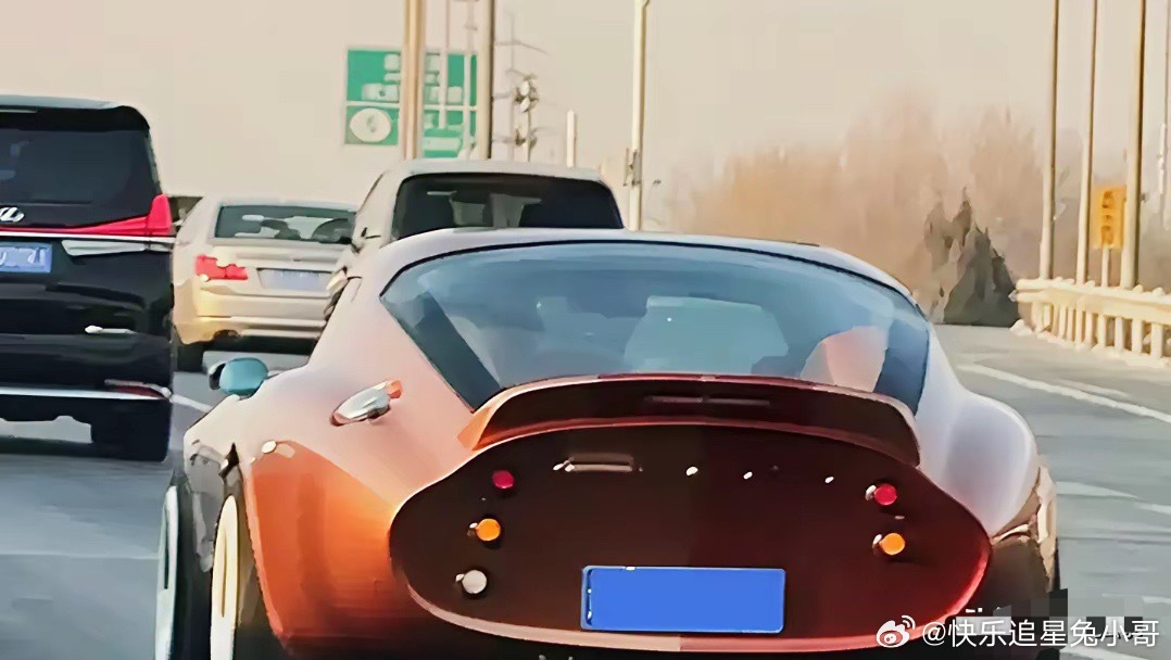 杨坤开的这辆车我是头一回见！据说是国内唯一能上牌照在公路上飞奔谢尔比。有了这车，