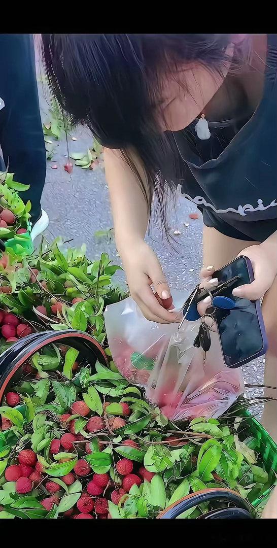 这么小，是荔枝还是杨梅啊?