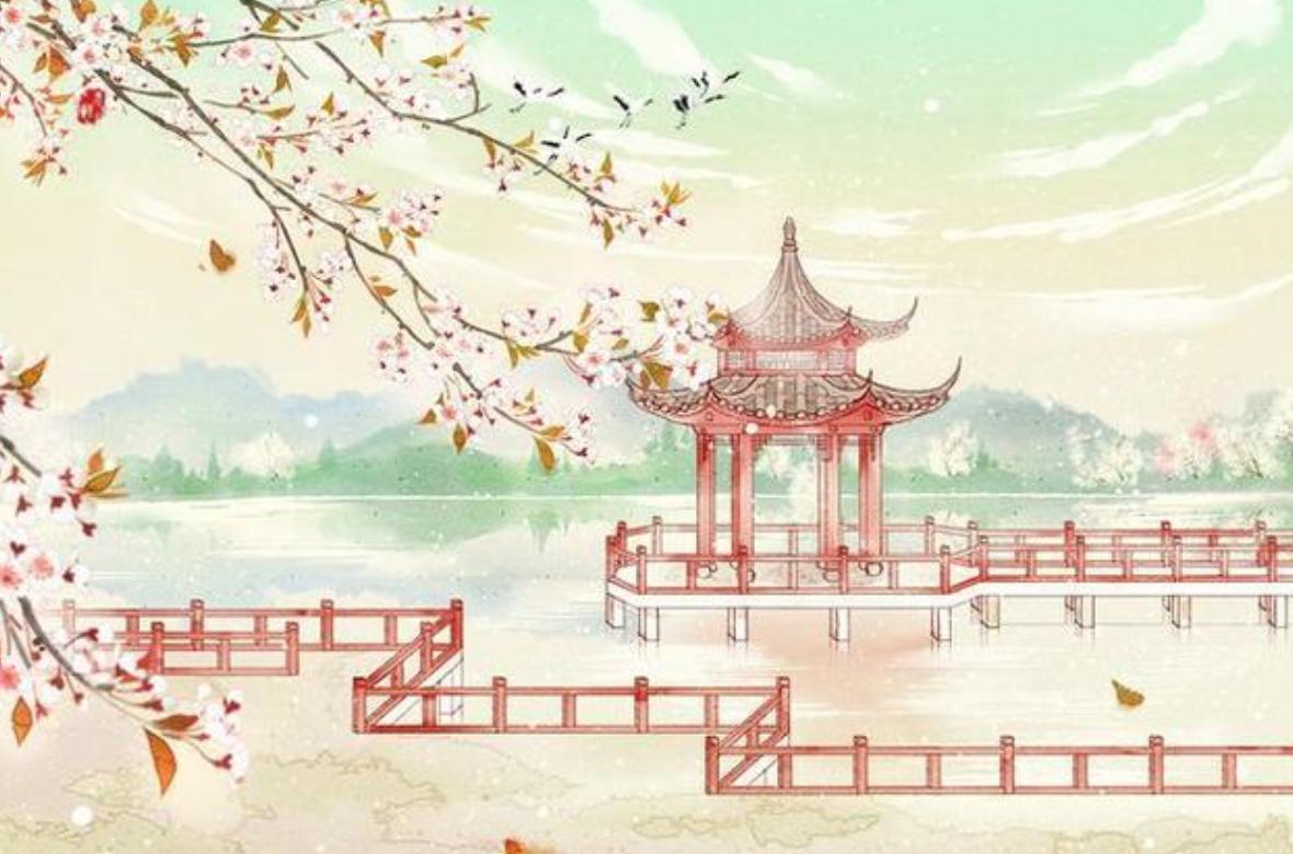 说一句带“风”的诗句，第一个想到的就是：“沾衣欲湿杏花雨，吹面不寒杨柳风”。