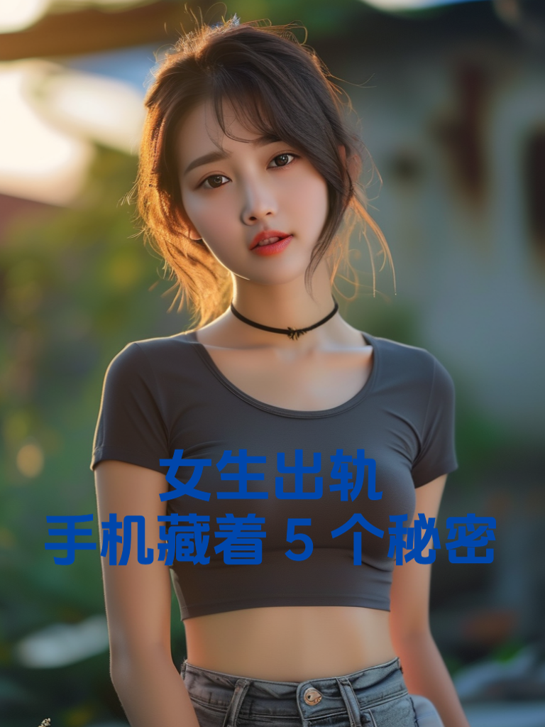 女生出轨，手机藏着5个秘密