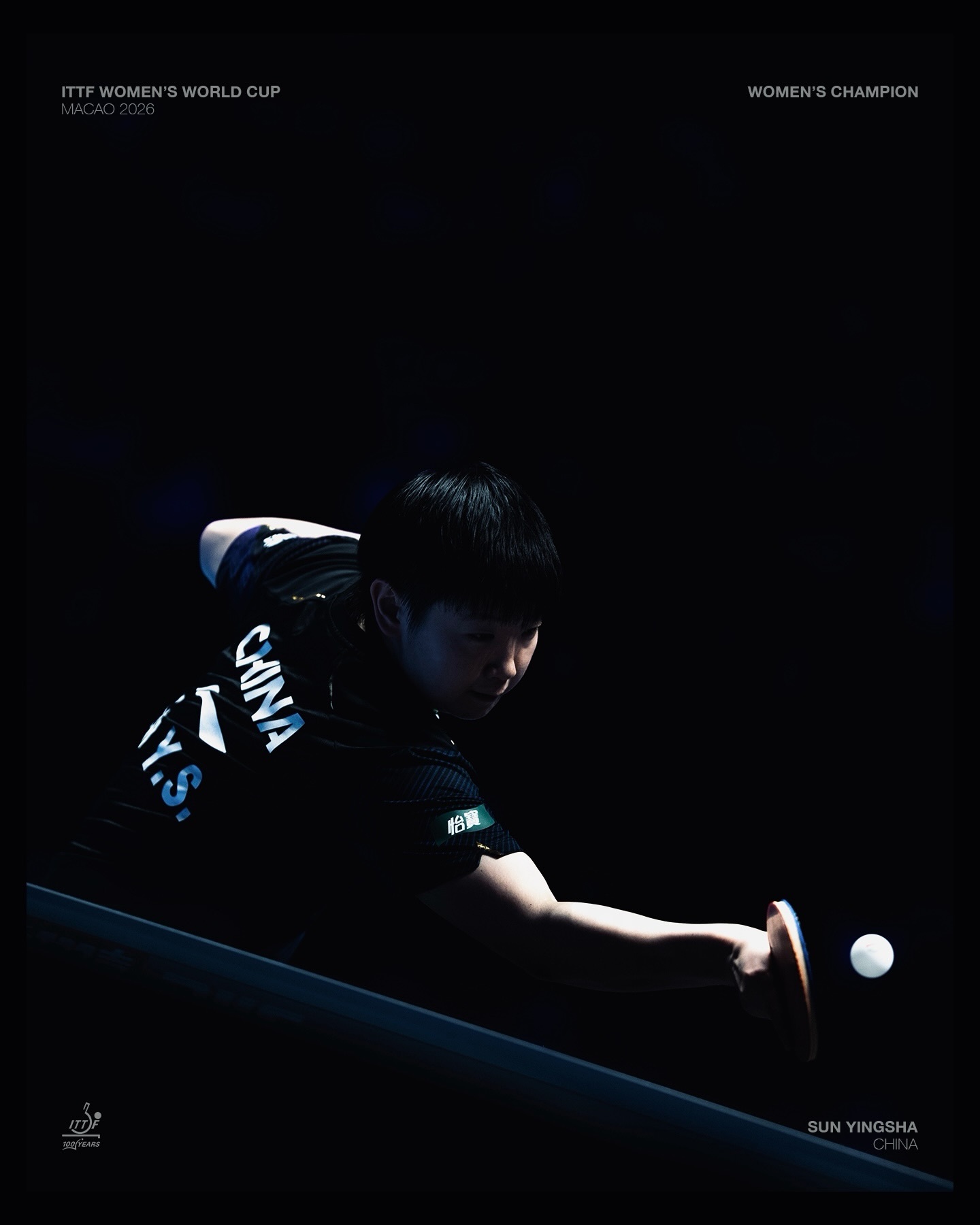 首位女单三连冠孙颖莎孙颖莎20260407|澳门世界杯图集Unstopp