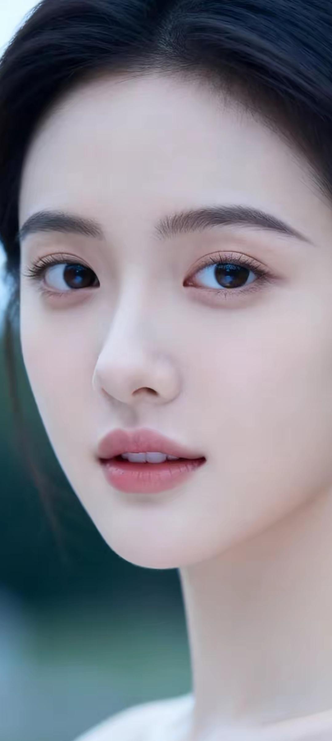 温柔眼眸，清新自然，少女感十足