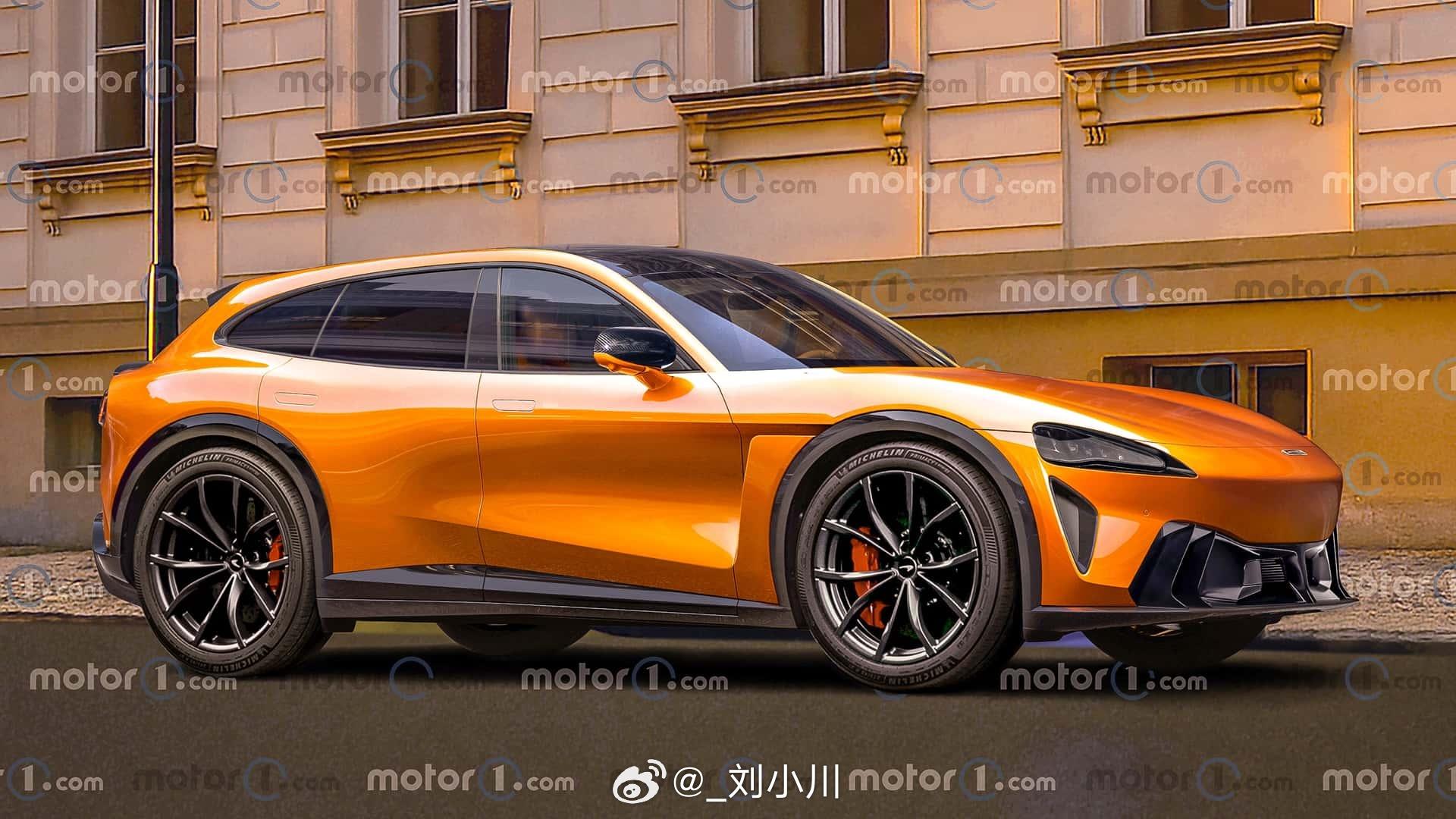 迈凯伦首款SUV外媒渲染图【新车渲染】外媒绘制的迈凯伦首款SUV渲染效果图，这