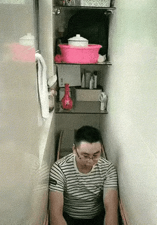 世上真有这么狭小的房子吗？简直有点不太相信，如果真有这样的房子的话，这大概就是真