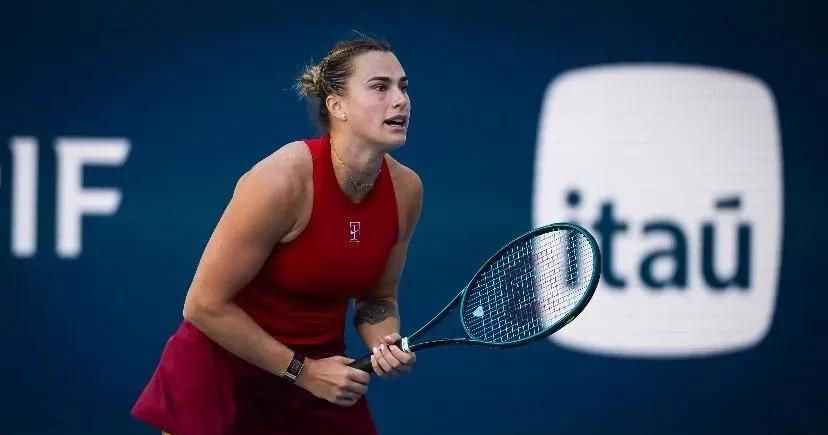 WTA500柏林站刚刚结束了一场女单第二轮比赛，头号种子、白俄罗斯名将萨巴伦卡，