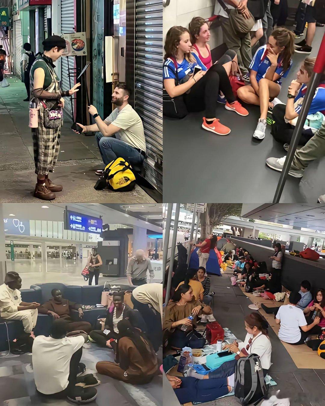 白人、黑人，甚至菲佣都可以蹲，就是大陆人不行，殖民地的钢印刻在脑子里，只有通过教