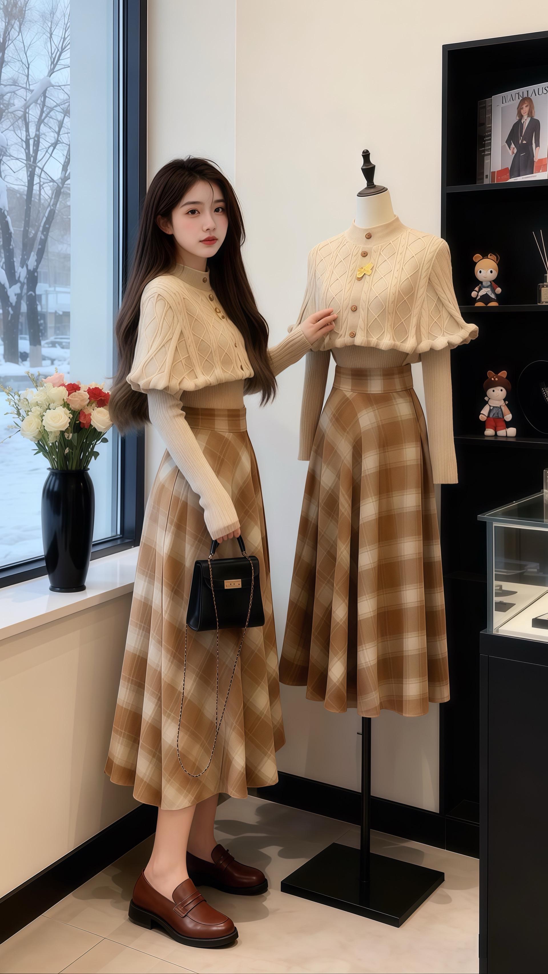 当我开始过度打扮专属欧巴反差感变装秋冬买衣服如何避雷解锁微胖梨形的本命...