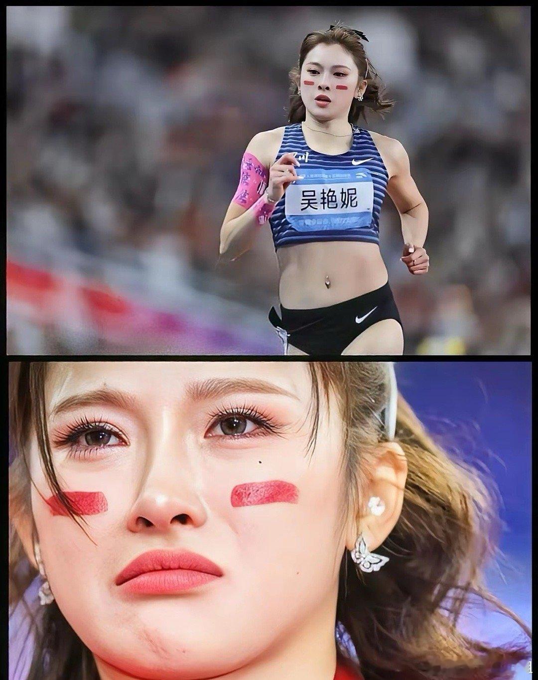 她这么好强又爱美的女人，每次比赛前都是精心打扮，为的就是能在比赛中夺得冠军