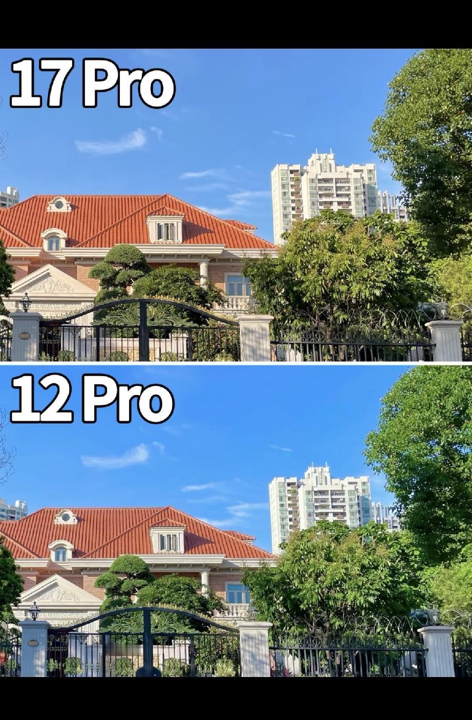 iPhone12pro和17pro，差别真的微乎其微，我不知道五年过去了，苹果到