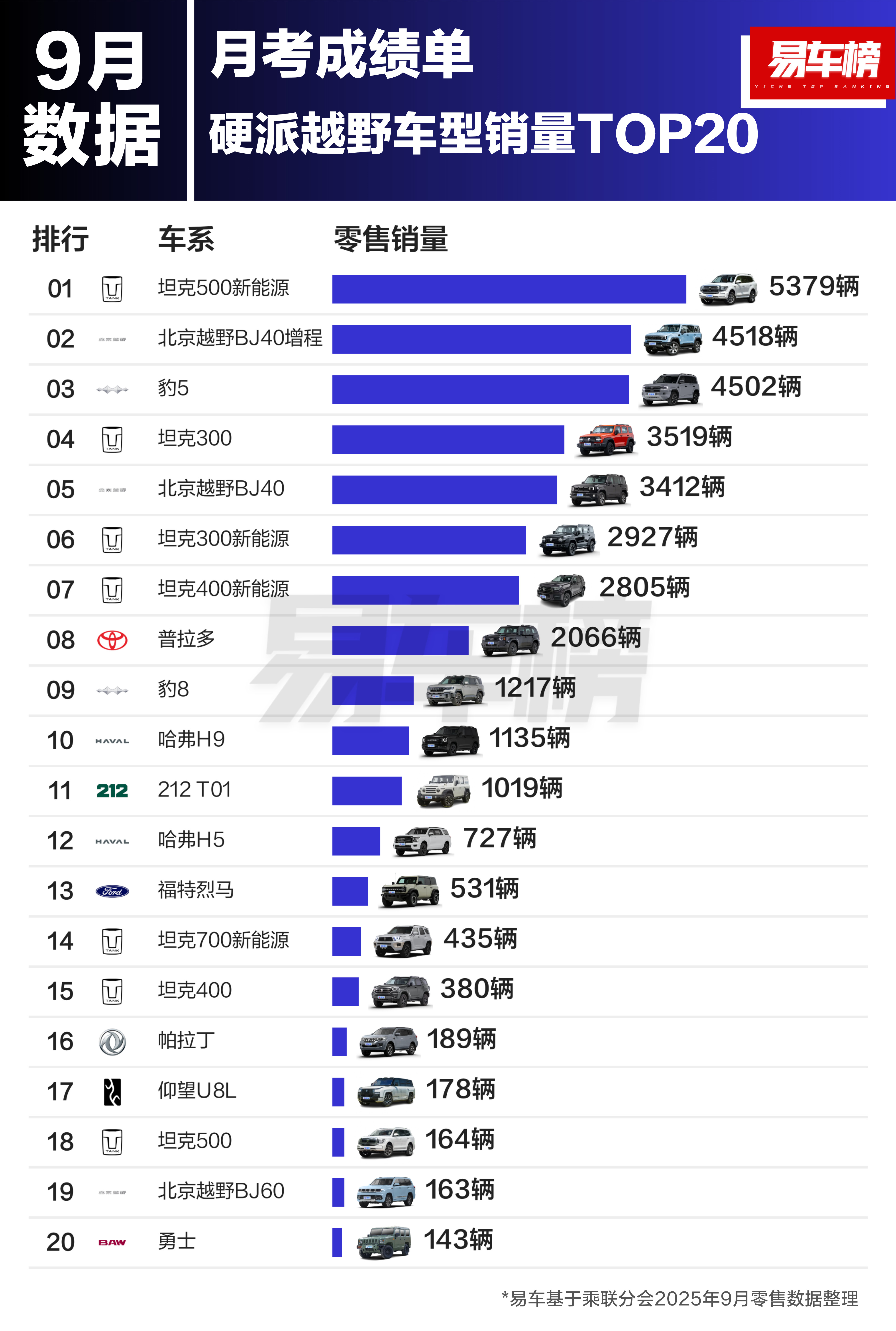 坦克、北京越野、方程豹的硬派越野表现不错，特别是坦克300作为一款几十万的越野车
