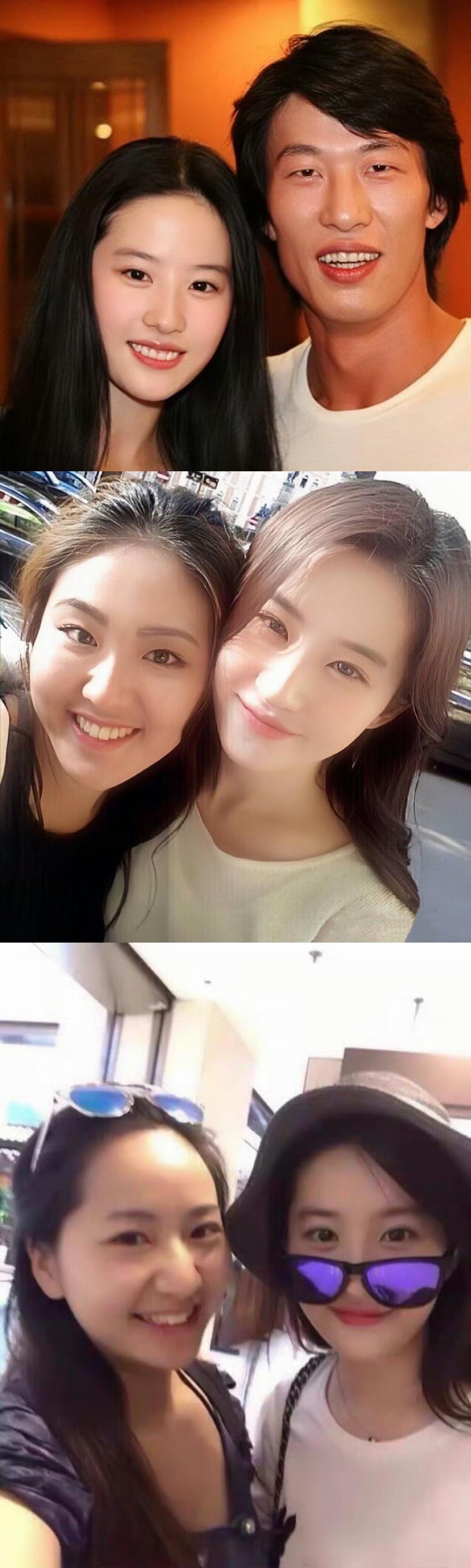 刘亦菲//我愿称之为全世界合照最多的女人、和素人合照最多的女人。