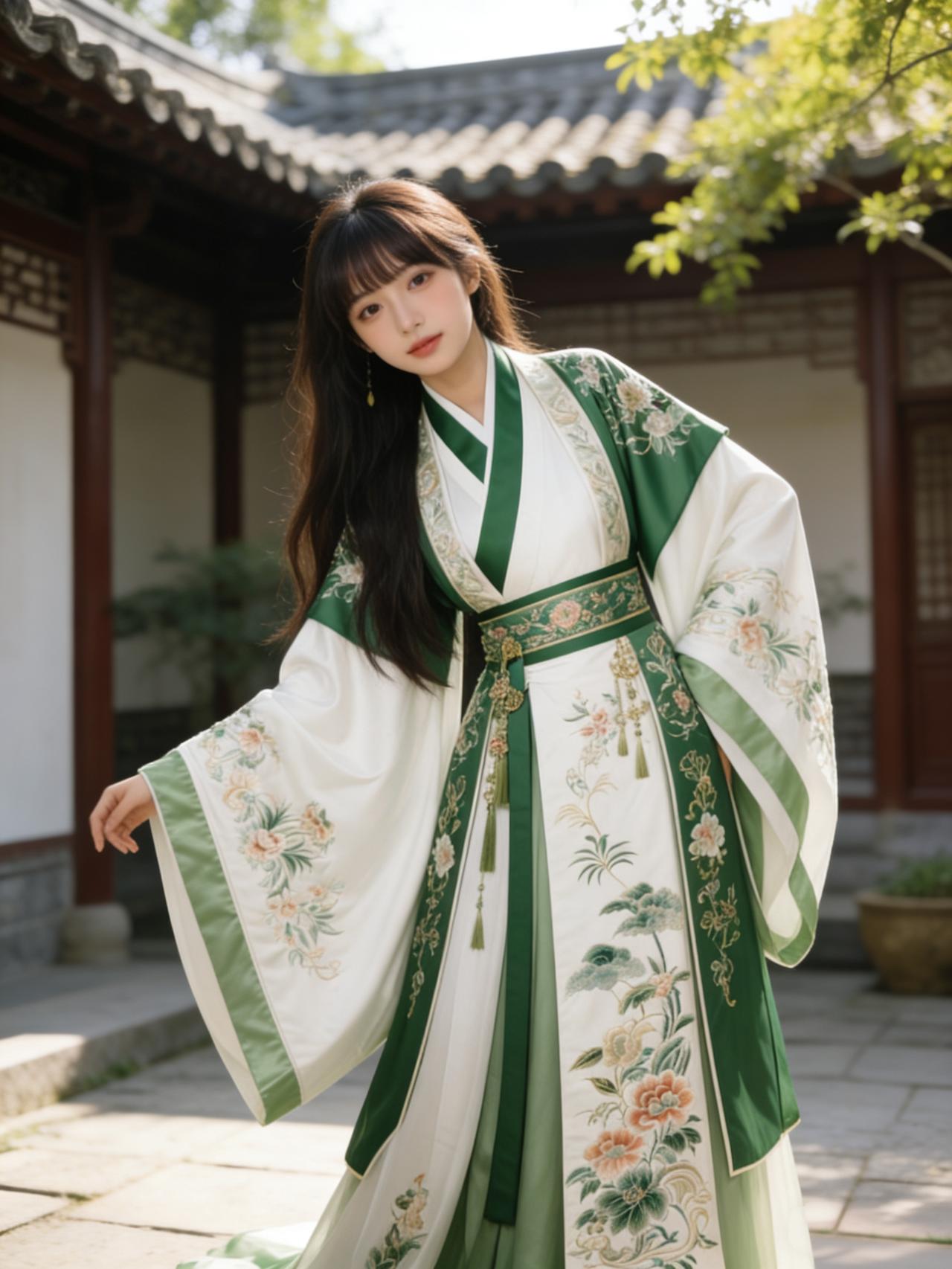 穿越时空的汉服少女，那古风韵味真的绝了！就说卢昱晓的战国袍造型，简直封神。202