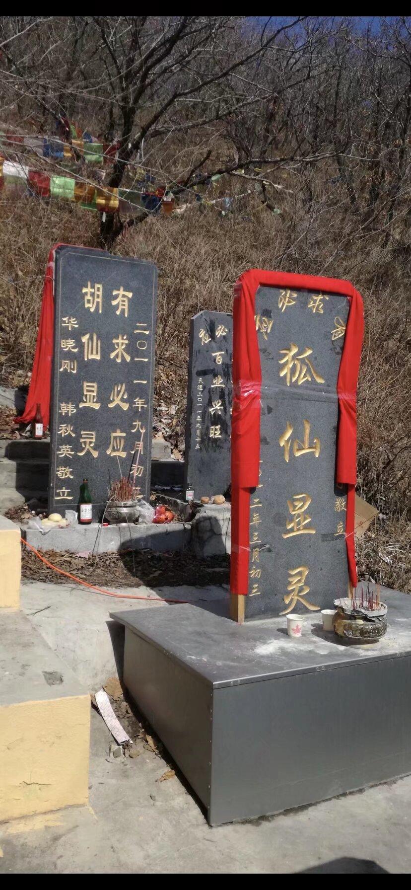 在哈尔滨以前，有个狐仙庙，挺大的一座山，香火也鼎盛，去拜山的人很多，关门多少年了