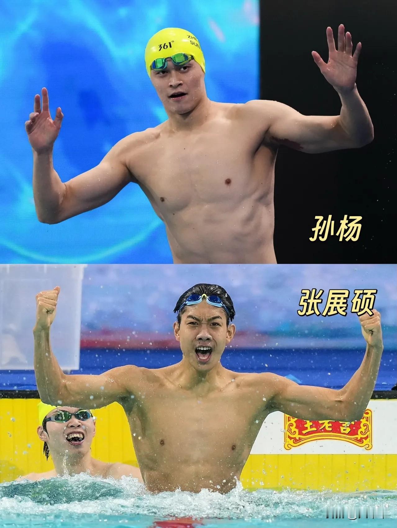 张展硕简直就是孙杨的胚子，身高比例超像，以下3点，更是让人没想到！先看这硬