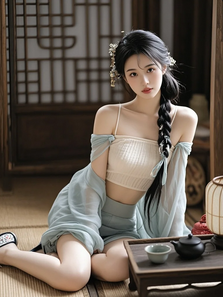 一袭襦裙醉江南，半卷珠帘藏惊鸿|评论区炸了：这颜是照着诗词长的？