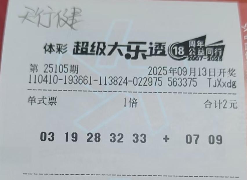 中了彩票一等奖，领奖要注意什么？直接上干货第一要保护好彩票原件：彩票是兑奖