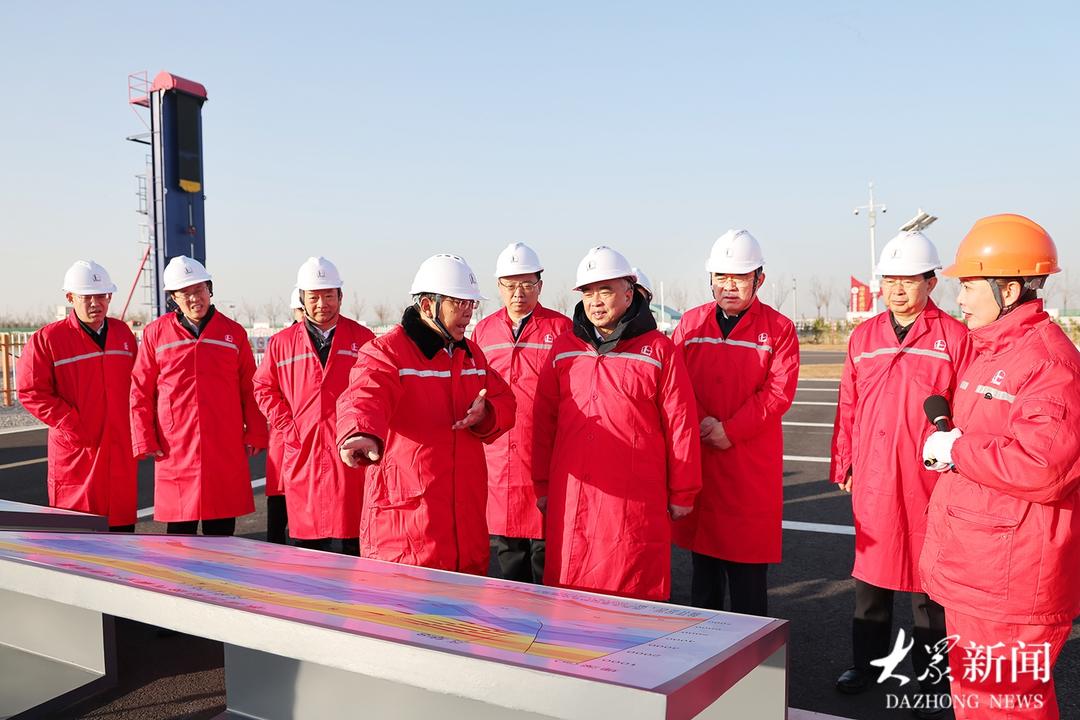 林武在东营调研