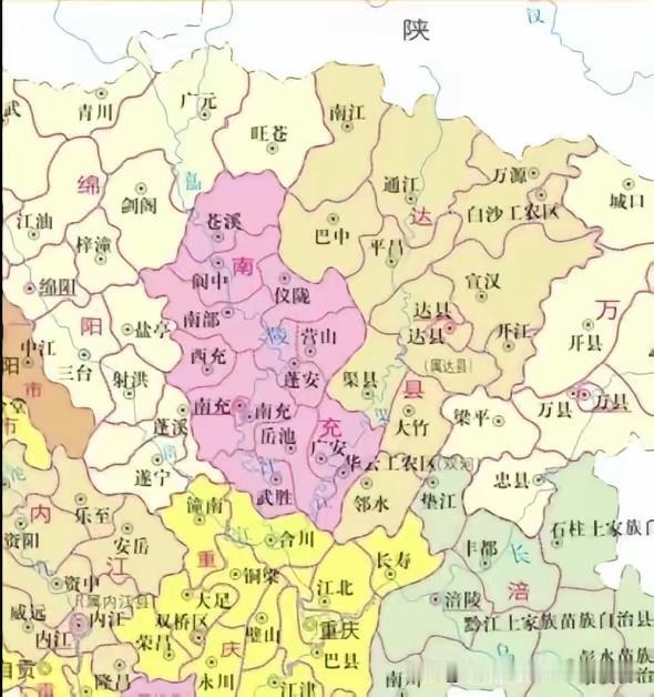 假如南充没有失去广安（含岳池武胜）发展会不会更好？促进可以直接对接重庆成为重庆都