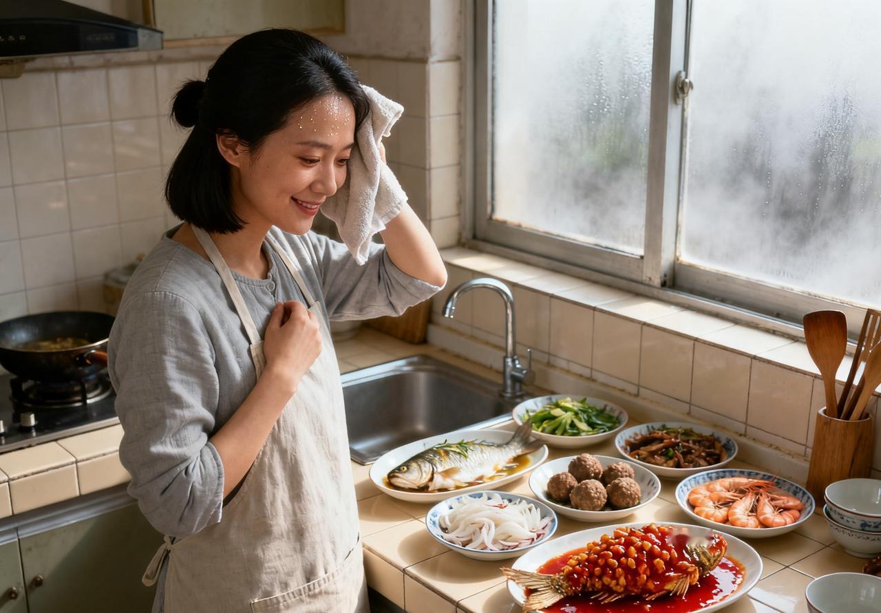 我特别喜欢我的小姑子！​她很懒，从不下厨做饭，也不买菜，回娘家就蹭吃蹭喝，但是