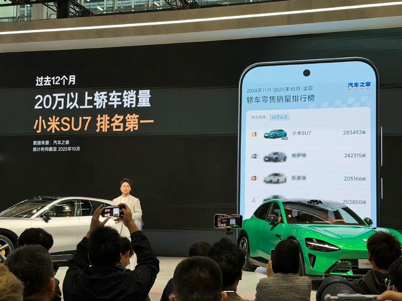 小米是第一，小米是第一不接受反驳因为这是小米汽车在广州车展上说的，其实也没错当