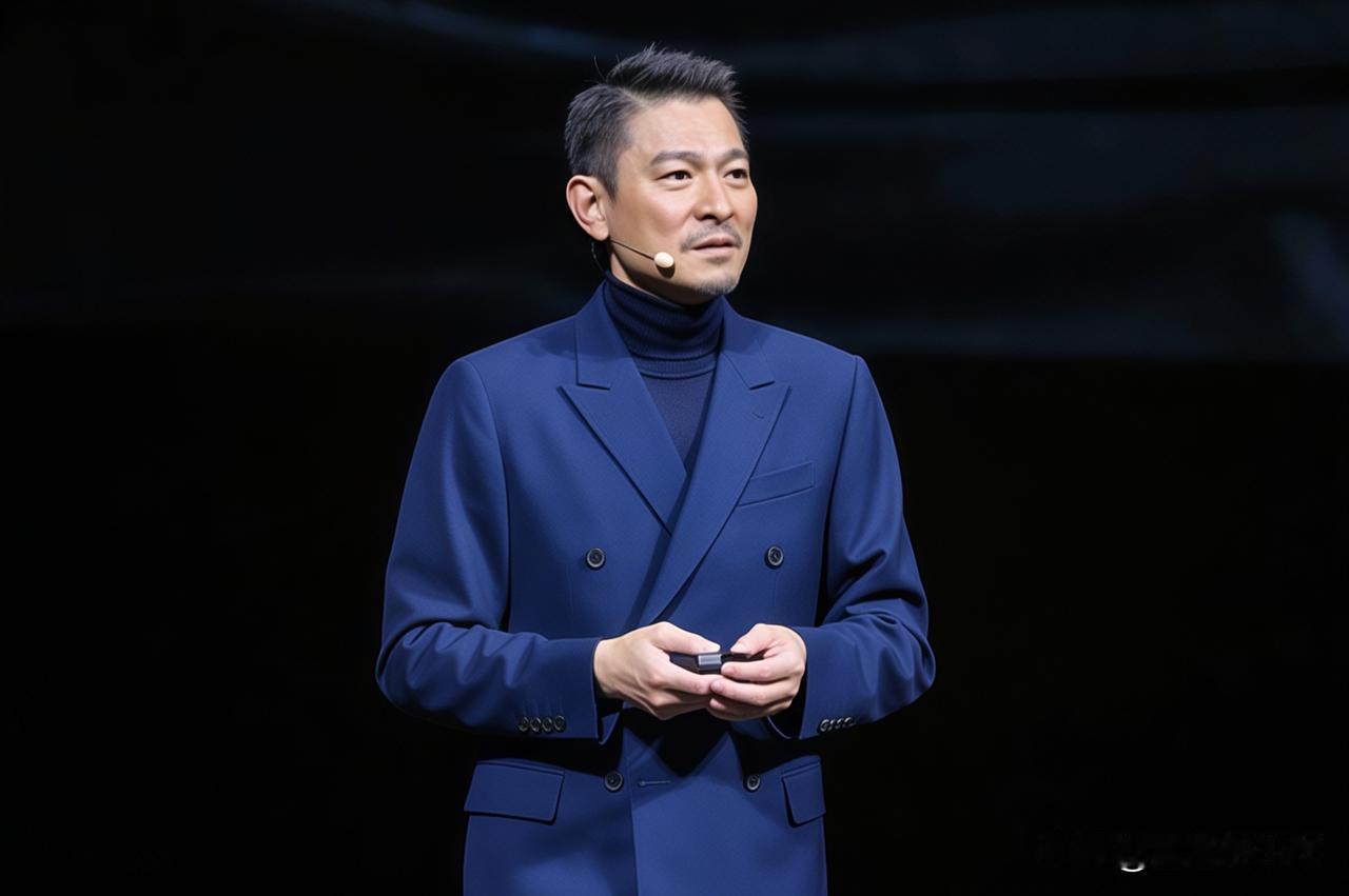 65岁刘德华近况曝光，岁月痕迹下的坦然更动人最近65岁刘德华亮相华为新品发布