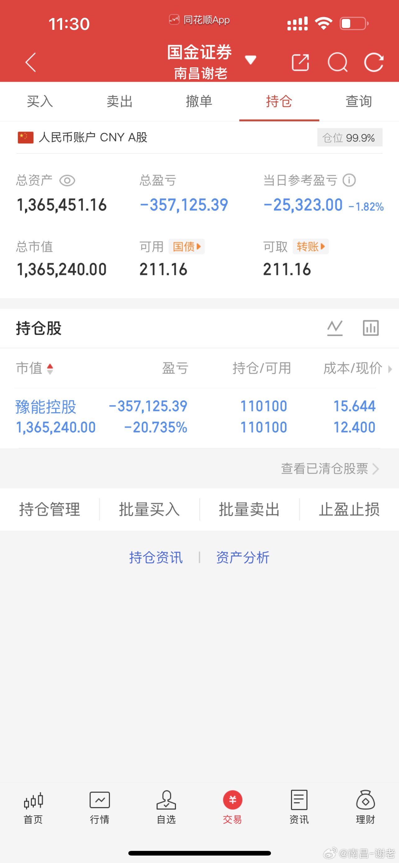 深套了，无语修复之后接着分歧，除了一些庄股抱团，其他地方全是坑