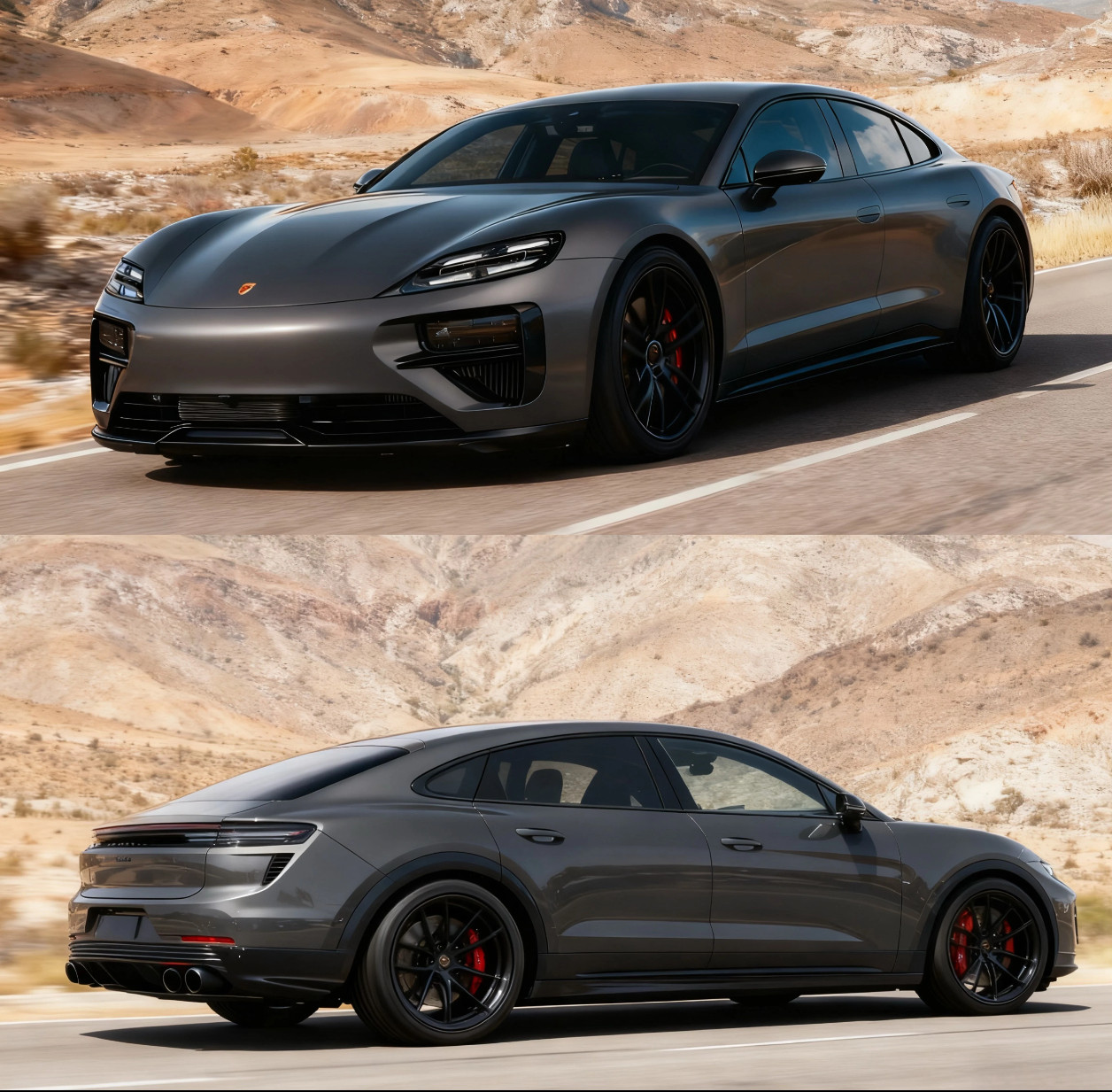 保时捷下一代Panamera假象图，帅