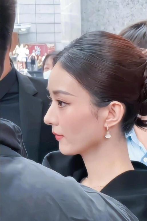 赵丽颖的鼻子也是很多人的整形模版，她的鼻子山根虽然不高，但鼻尖挺拔、鼻小柱基底饱
