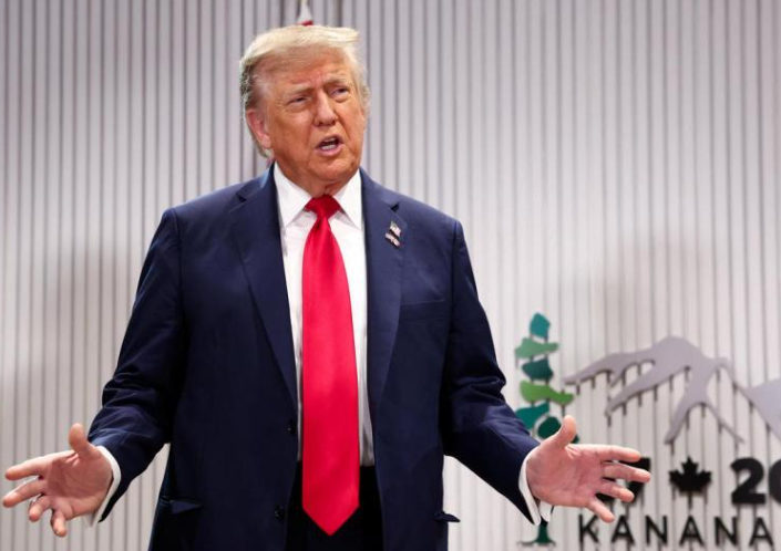 特朗普当着G7领导人的面：将俄罗斯踢出G7是错误，不介意中国加入6月16日，