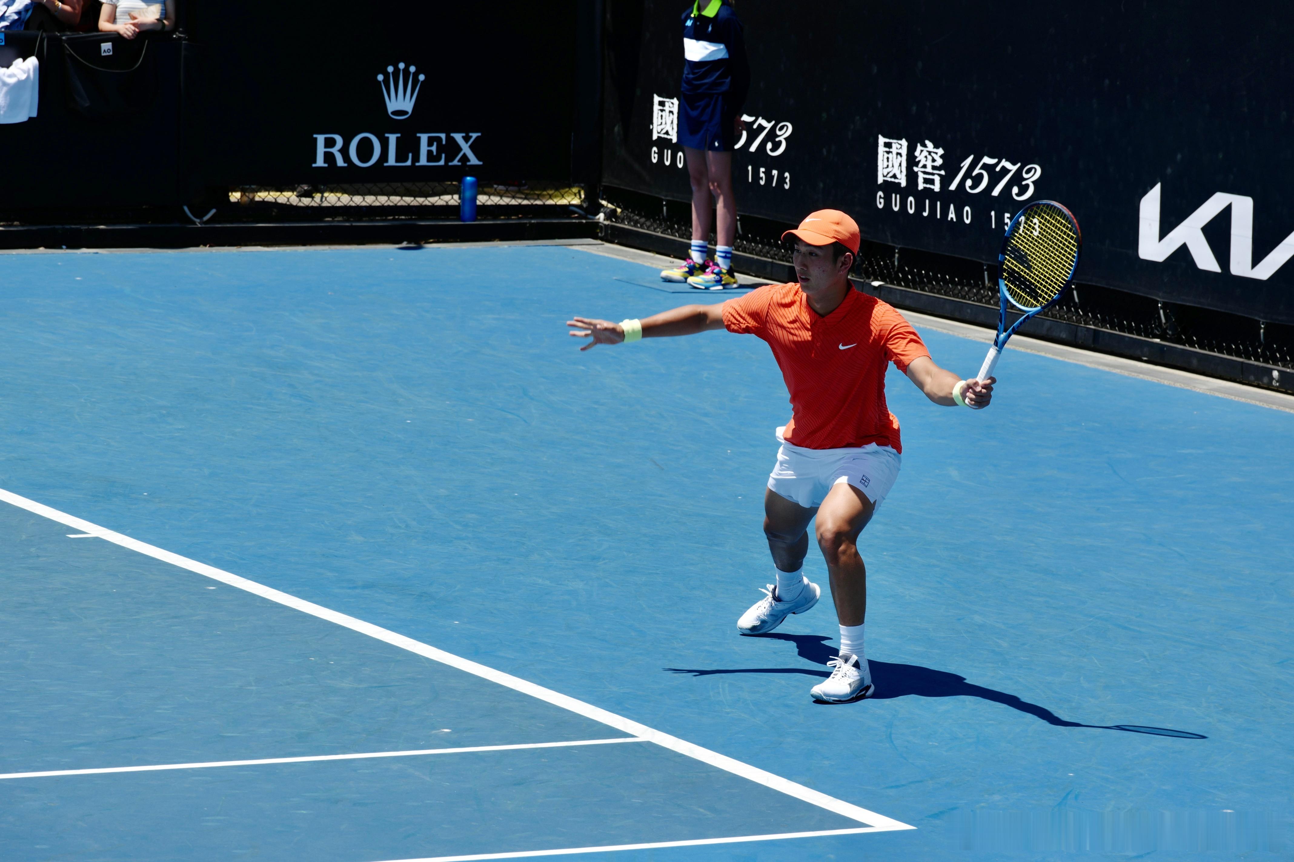 商竣程迎澳网开门红商竣程澳网第四胜商竣程！！！赢啦！！！2小时52分钟四盘击退阿