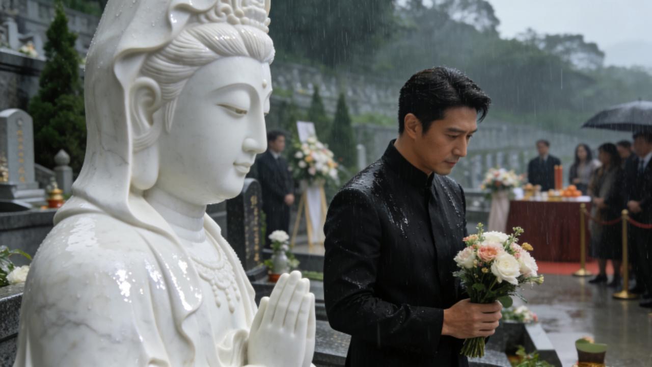 跨国奔赴的体面！崔始源连夜跨三国悼念大S，低调献花引全网破防2月2日，台北