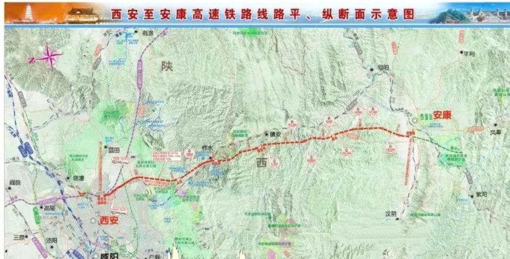 近日，西安至安康高速铁路（西康高铁）正式启动静态验收，标志着这条穿越秦岭的时速3