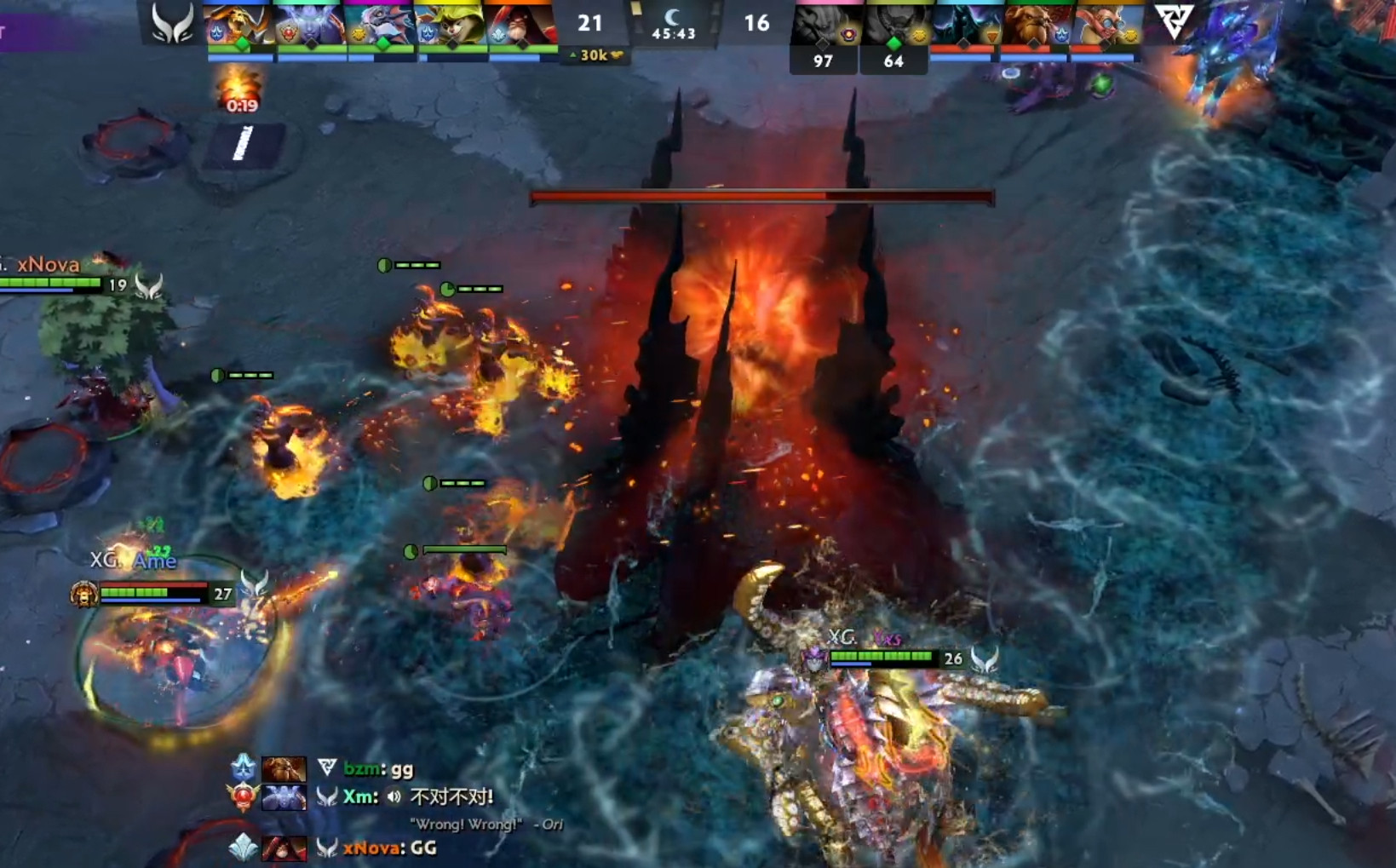XG2:0Tundra成为第一支晋级TI2025六强的队伍！第二盘XG选了一