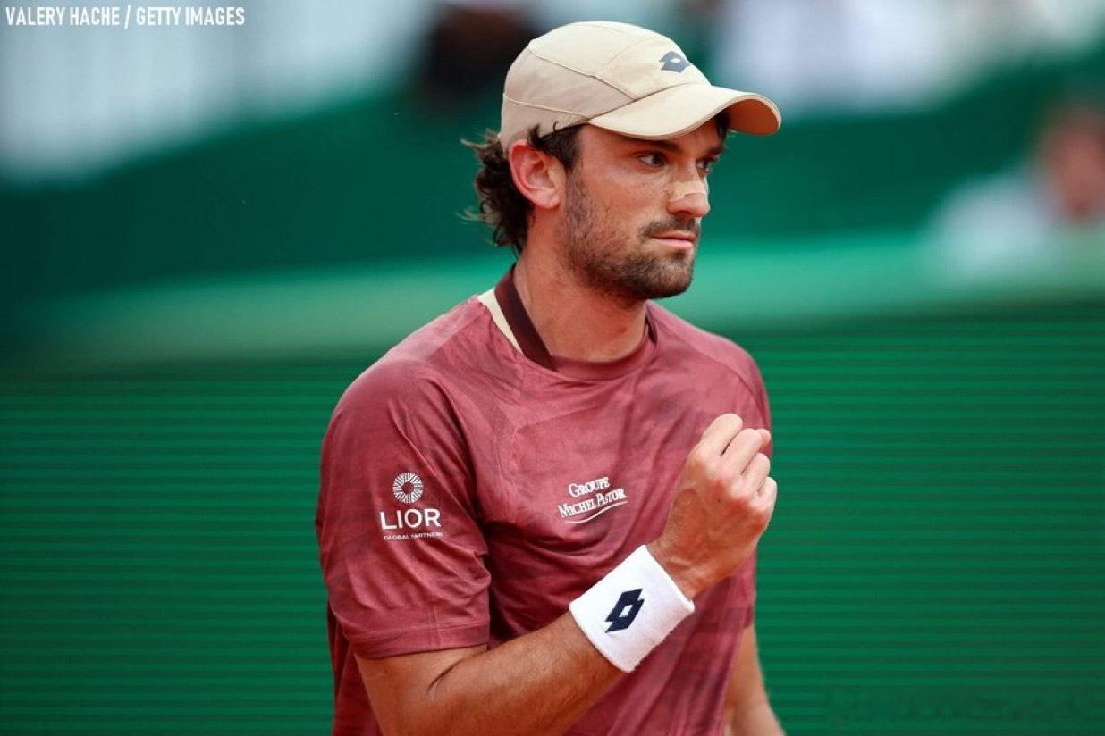 穆塞蒂🇮🇹负于瓦舍罗🇲🇨跌至第9穆塞蒂在蒙特卡洛首演负于本土英雄瓦舍罗（