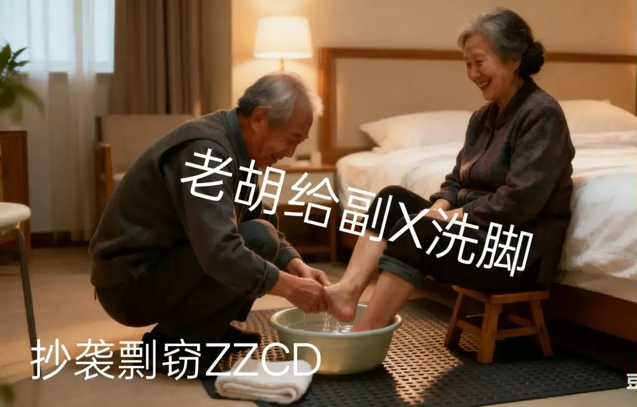 男人为啥愿意给女人洗脚？​小区黑龙江老乡老胡头退休前就是县府一个水暖工，说是几
