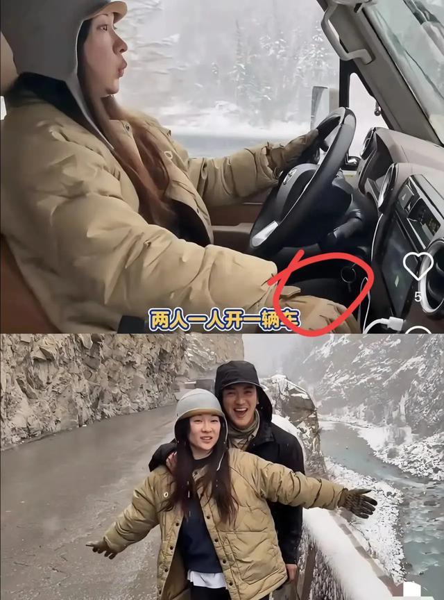 别人出门旅游都是能省则省但看到了霍思燕和杜江的自驾游我闺蜜气的腿都快拍烂了，