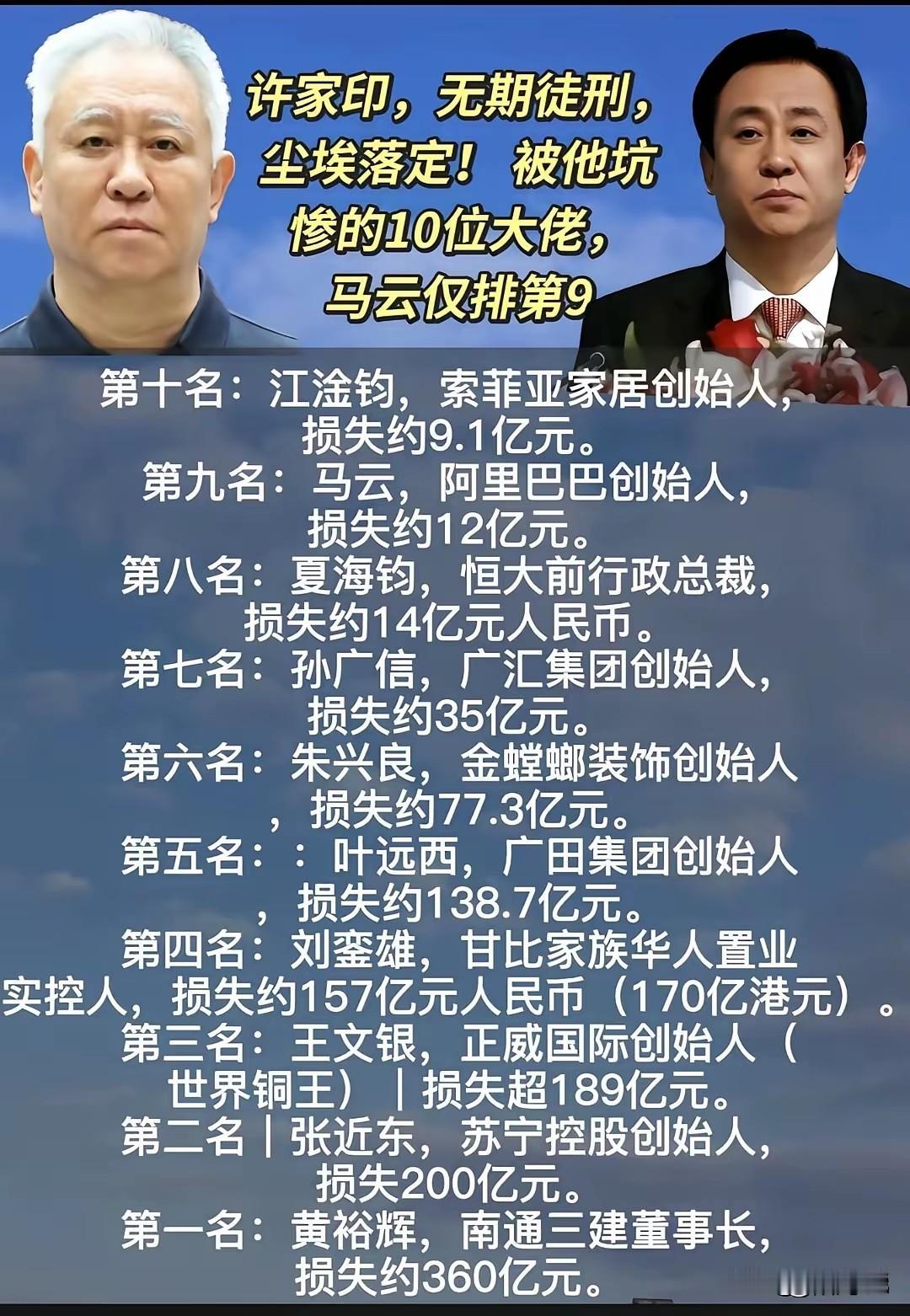 这么多人动不动就几十上百亿投资恒大，究竟是老许的个人魅力，还是投资者没上过天安门