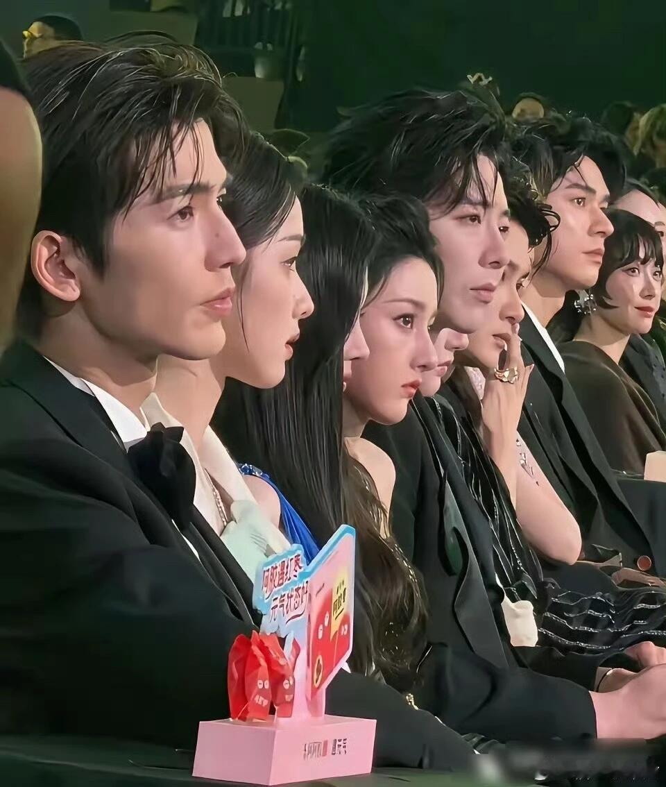 这一排鼻子没一个塌的不得不说明星不是谁都能当的