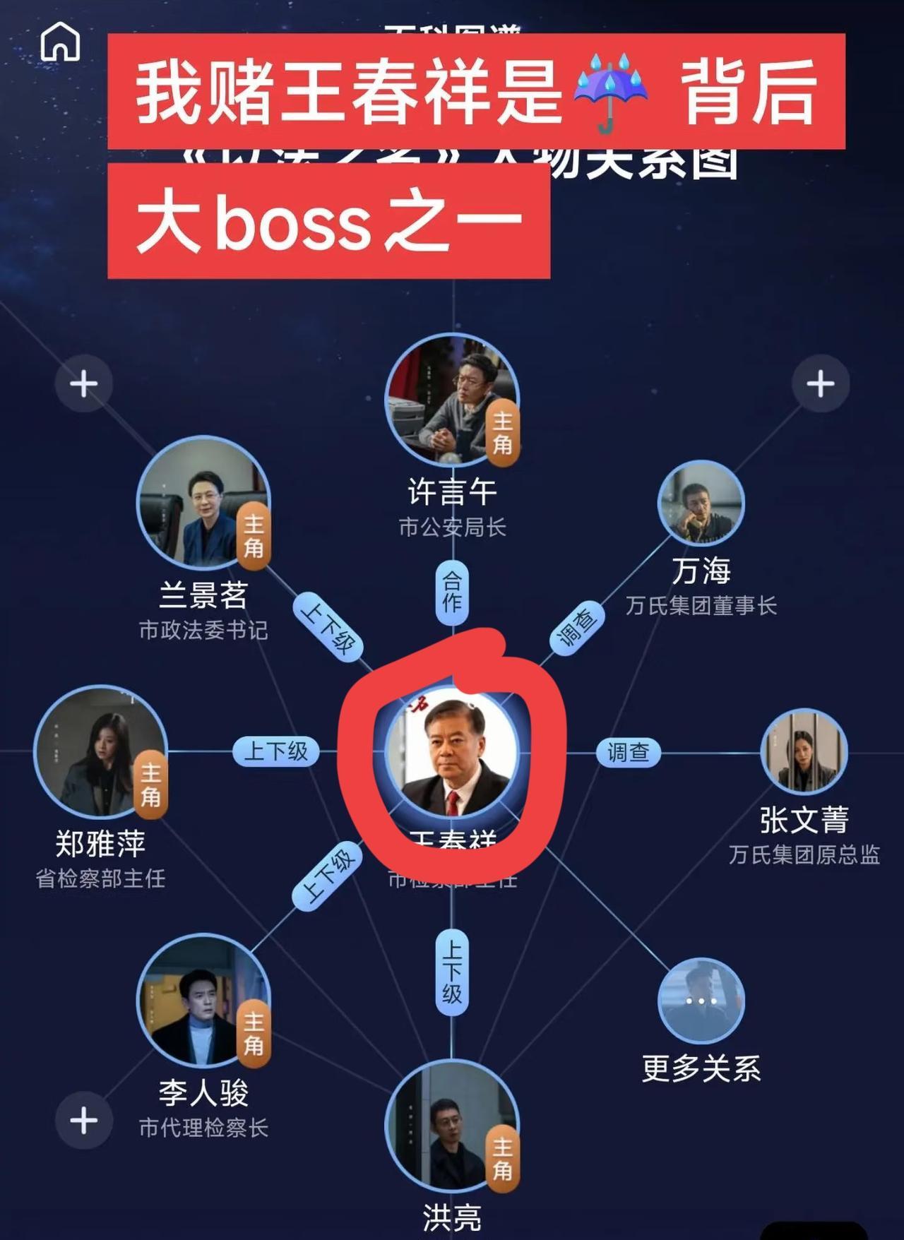 我猜测，《以法之名》最后的大佬，不是李人骏，也不是兰书记，而是指导组里面的王