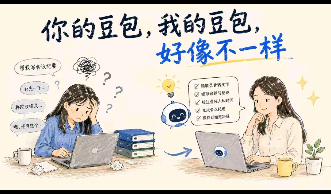 我经常听到一句话：”豆包太傻了。”我爸妈这么说，我亲戚这么说，我现实中的朋友这