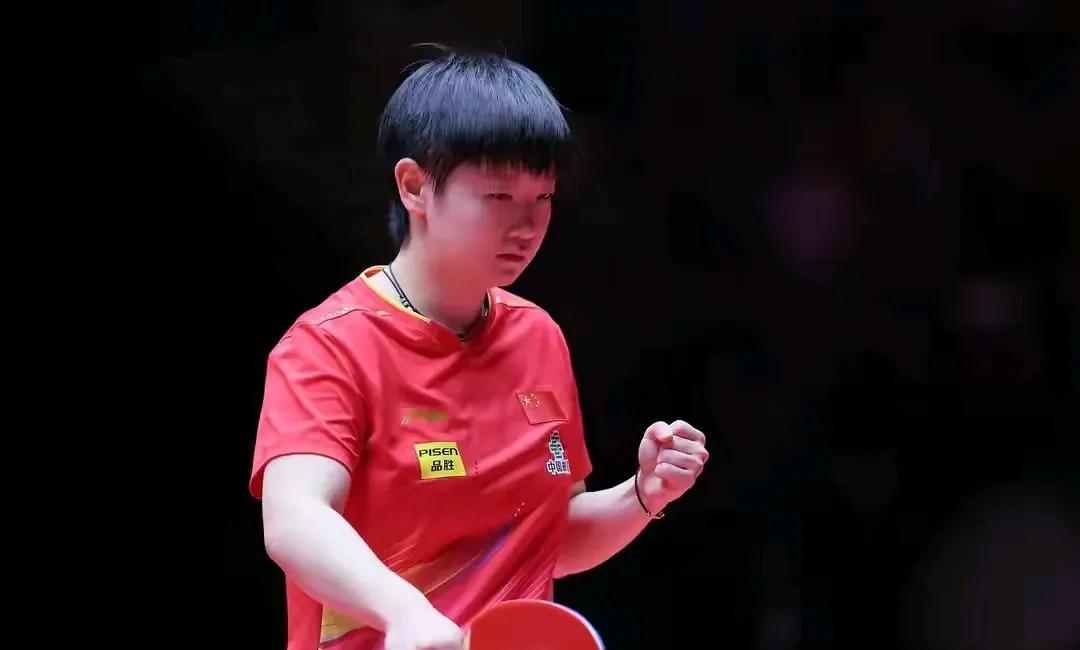 莎莎，不带这么狠的，第一局上来就打人家一个11-1，这还怎么玩呢？哈哈