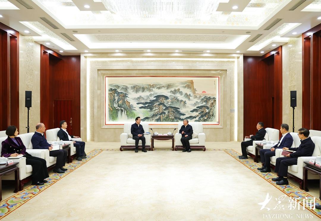 林武会见最高人民检察院党组第二巡视组一行