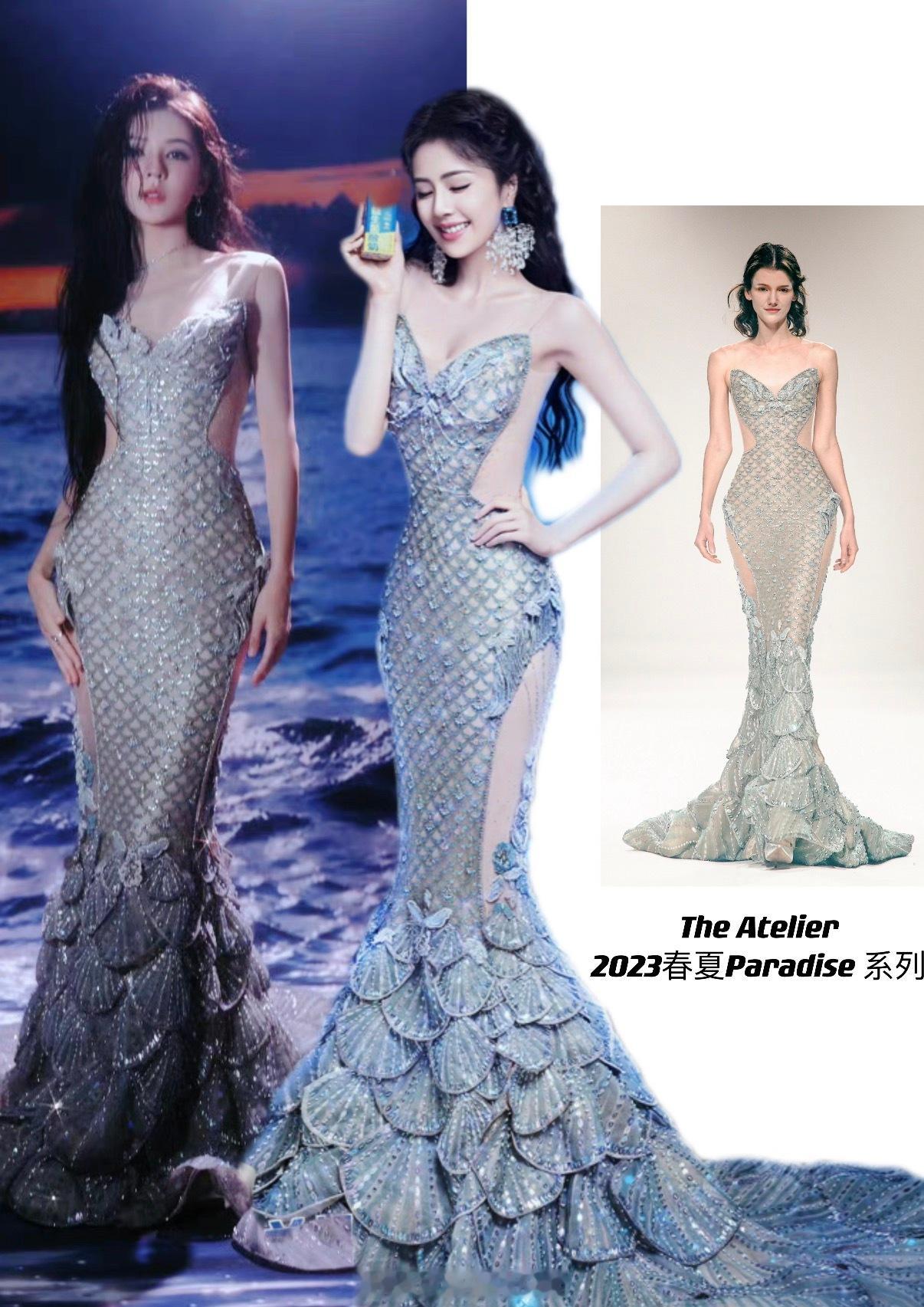 四个女明星撞衫同一款礼服明星撞衫也挺常见的，不过4个女星撞上同一款确实不多见，