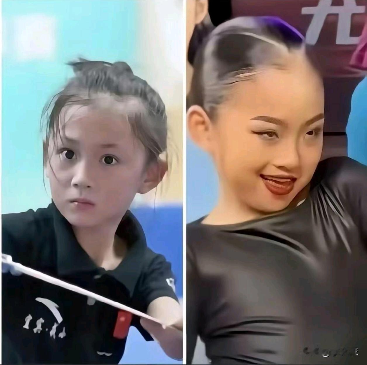 一个习武，一个习舞一眼就能看出区别在哪了