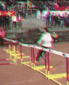 冷知识跨栏比赛并不要求非要跨过栏就算都倒了，如果你最快，仍然是第一名